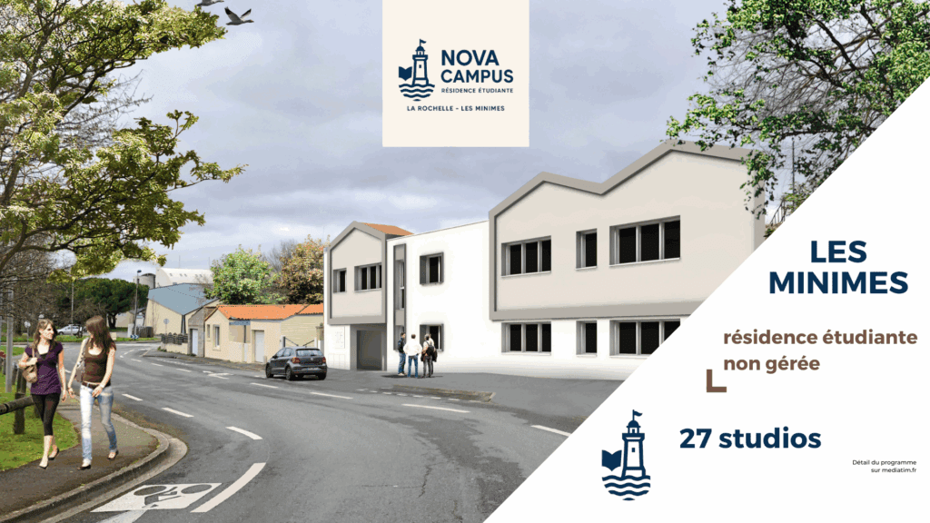 Nova Campus - La Rochelle - résidence étudiante