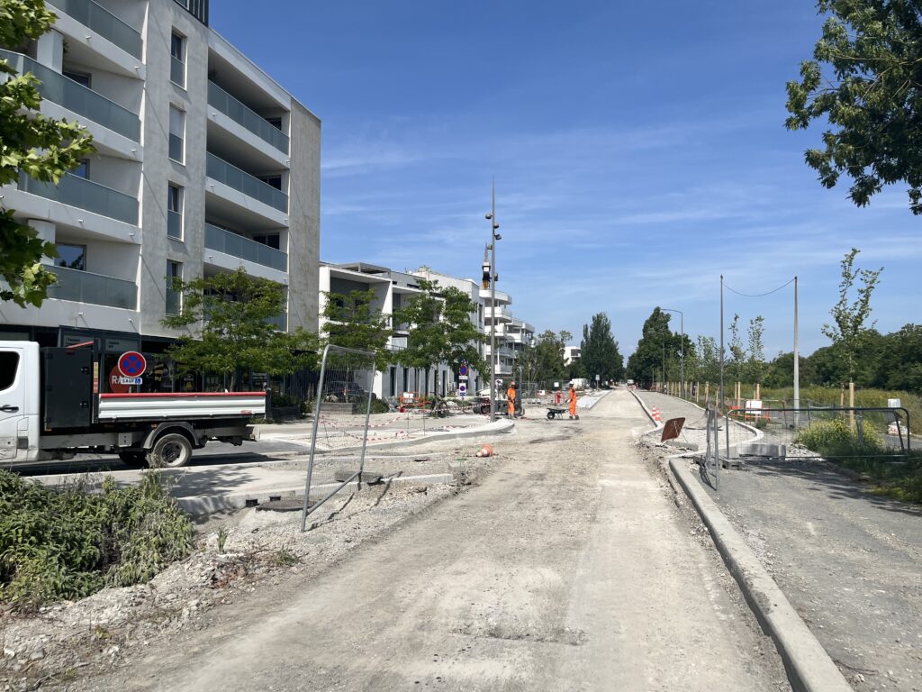 Restructuration canal de Rompsay